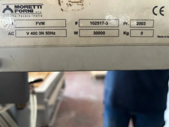 Forno fusione e curvatura del vetro MORETTI FORNI FVM