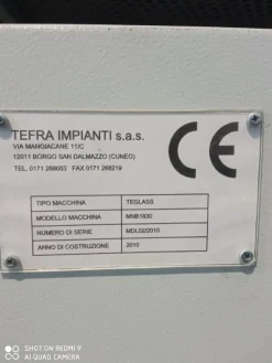 Forno Laminazione vetro