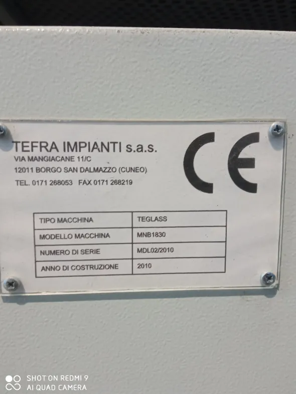 Forno Laminazione vetro