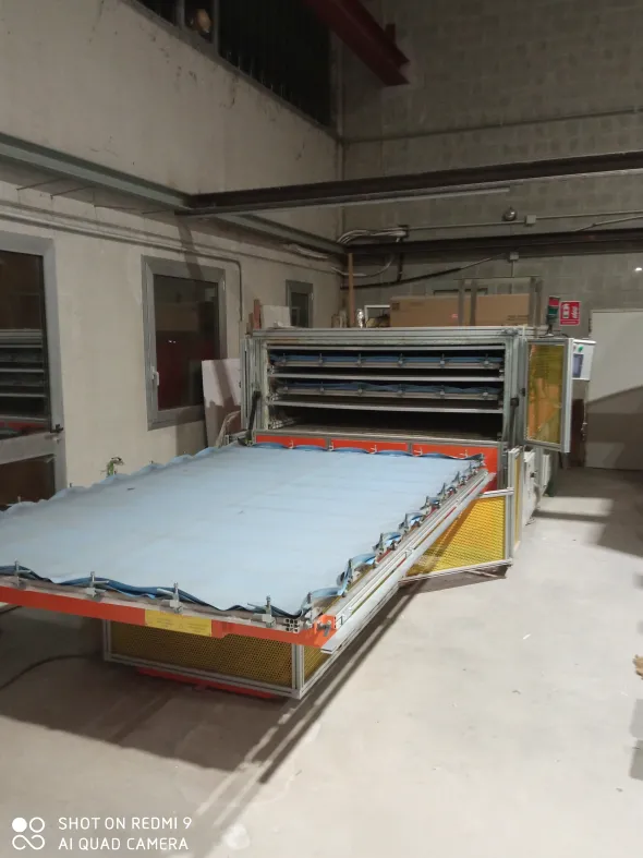 Forno Laminazione vetro