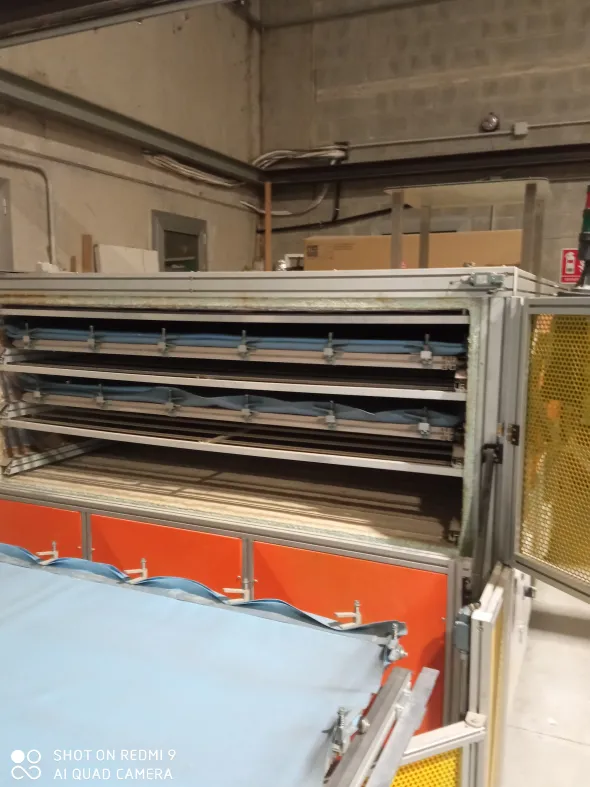 Forno Laminazione vetro