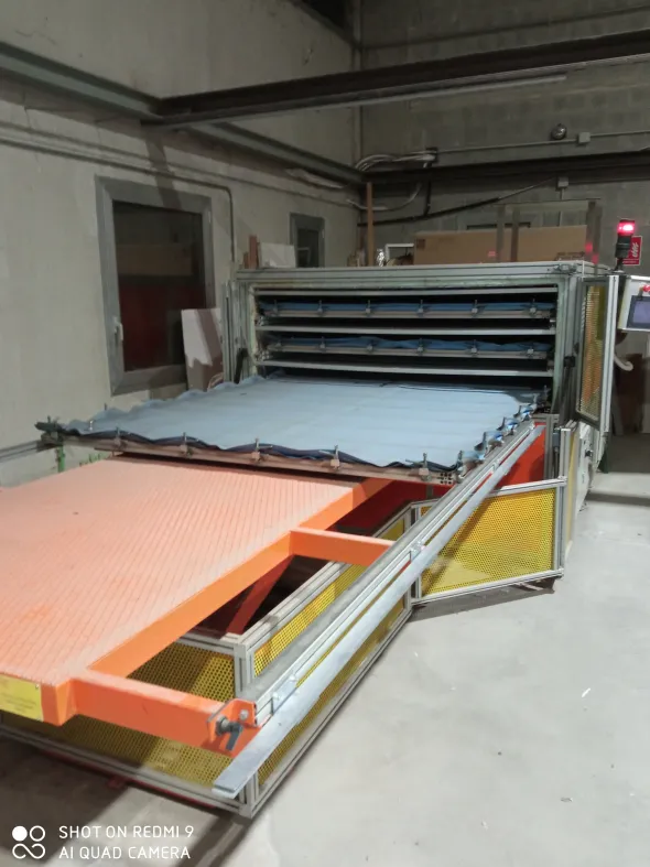 Forno Laminazione vetro