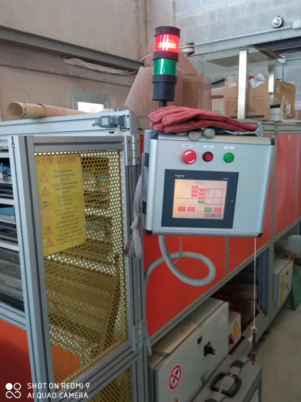 Forno Laminazione vetro