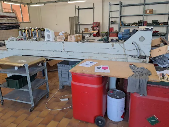 forno per asciugatura capi serigrafici