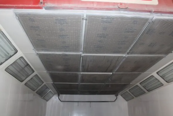 1#6377 Forno per verniciatura auto Saico