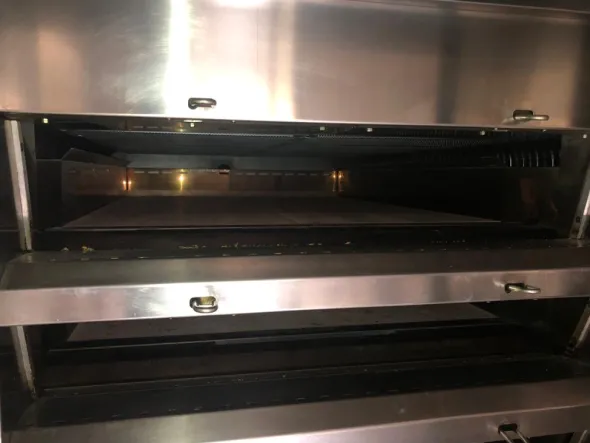Forno Polin per panificazione alimentazione gas metano
