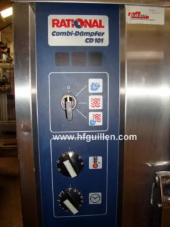 FORNO RATIONAL COMBI STEAMER CD101 10 TEGLIE