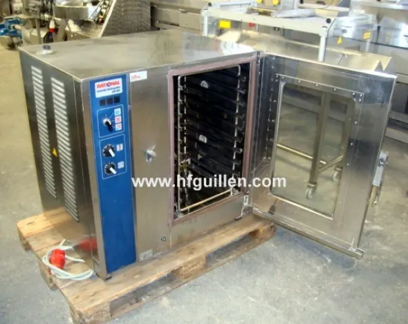 FORNO RATIONAL COMBI STEAMER CD101 10 TEGLIE