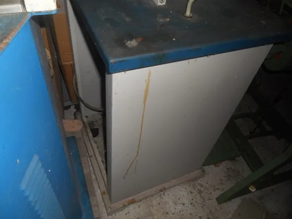 17#4962 Forno riattivatore colla Elvi ed incollatrice