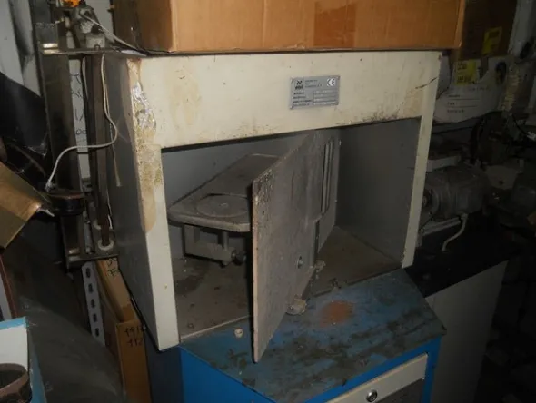 17#4962 Forno riattivatore colla Elvi ed incollatrice