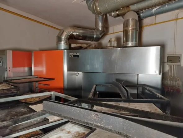 14#8059 Forno rotativo Polin