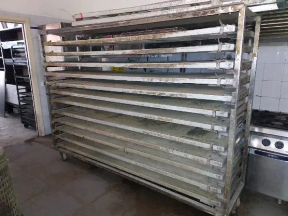 14#8270 Forno Tagliavini con carrelli e tritacarne