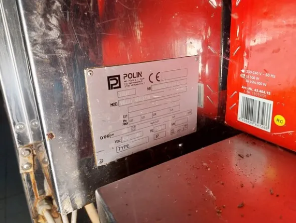12#8059 Forno ventilato Polin