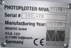 11#9315 Fotoplotter Miva 2516 T3