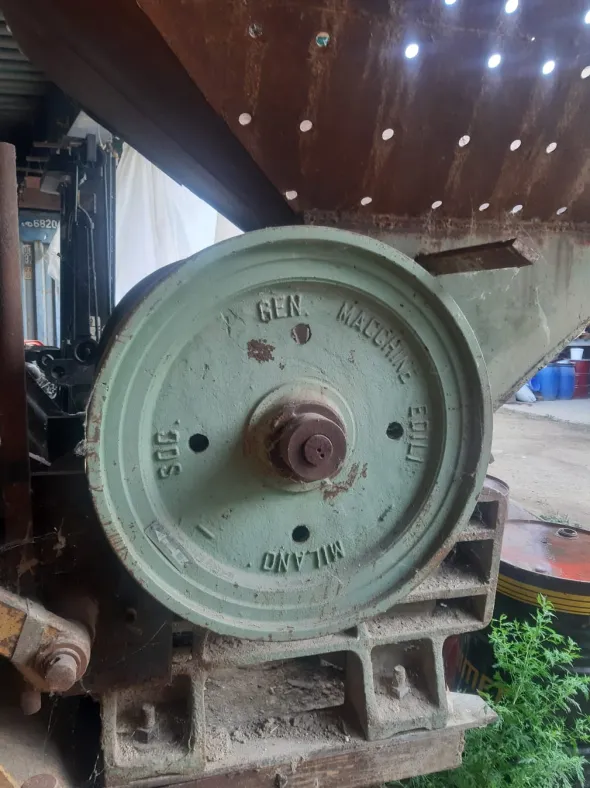 Frantoio BR400 MEM su cingolo FL8 Fiat