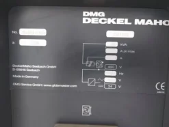 62#6439 Fresa a controllo numerico DMG