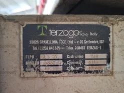 37#10158 Fresa a ponte Terzago