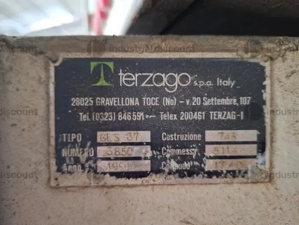 37#10158 Fresa a ponte Terzago