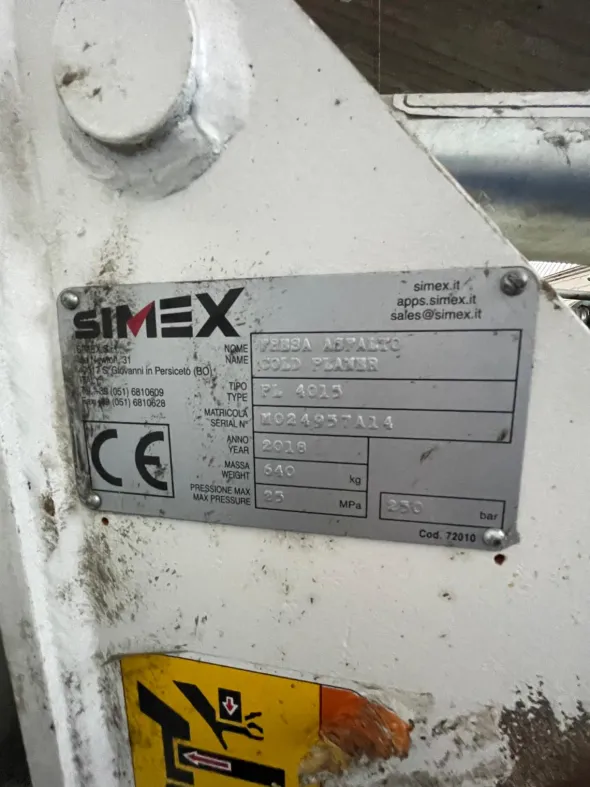 FRESA SIMEX PL 4015