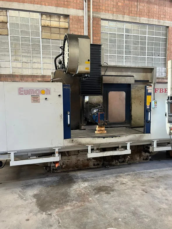 Fresatrice Eumach FBE 2000 CNC Usata