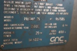38#5528 Fresatrice GNC