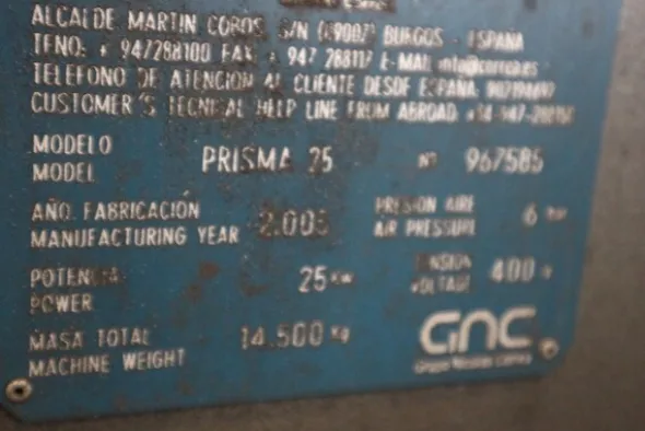 38#5528 Fresatrice GNC