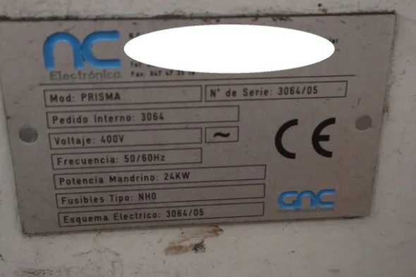38#5528 Fresatrice GNC