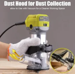 Fresatrice Rifilatore, DEWINNER Router di legno