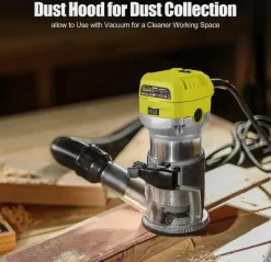 Fresatrice Rifilatore, DEWINNER Router di legno
