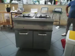 friggitrice a gas a due vasche