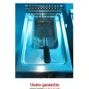 Friggitrice a gas vasca pulita 15 litri Alpeninox