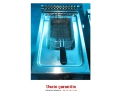 Friggitrice a gas vasca pulita 15 litri Alpeninox