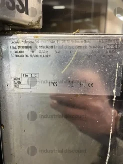 2#9109 Friggitrice doppia vasca Zanussi