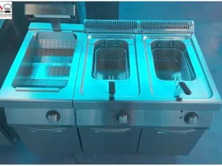 Friggitrice Zanussi 2 vasche e scaldapatate