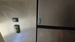 Frigo acciaio doppia anta