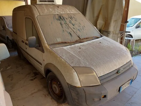 5#6577 Furgone Coibentato Ford Transit Connect
