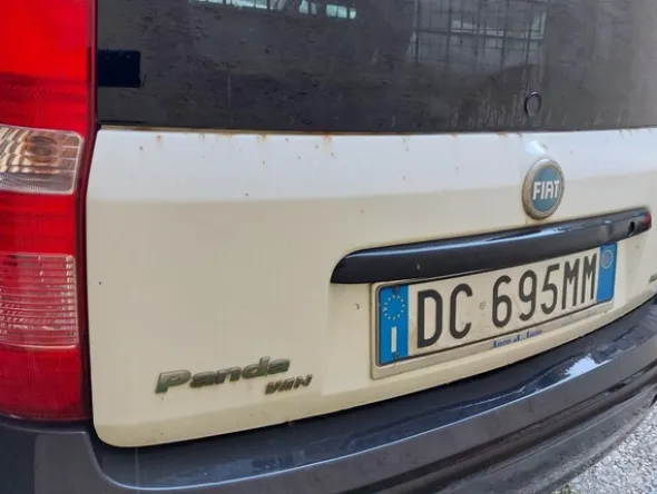 8#6577 Furgone Fiat Panda