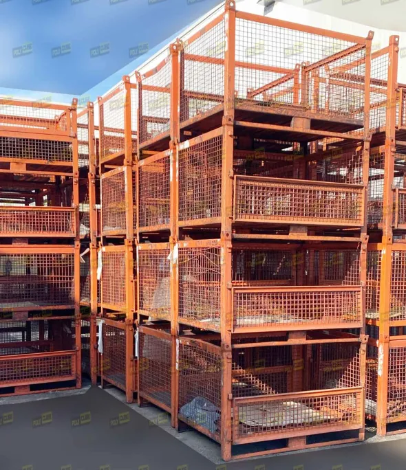 Gabbie metalliche industriali usate mm 1500x1000 h1000