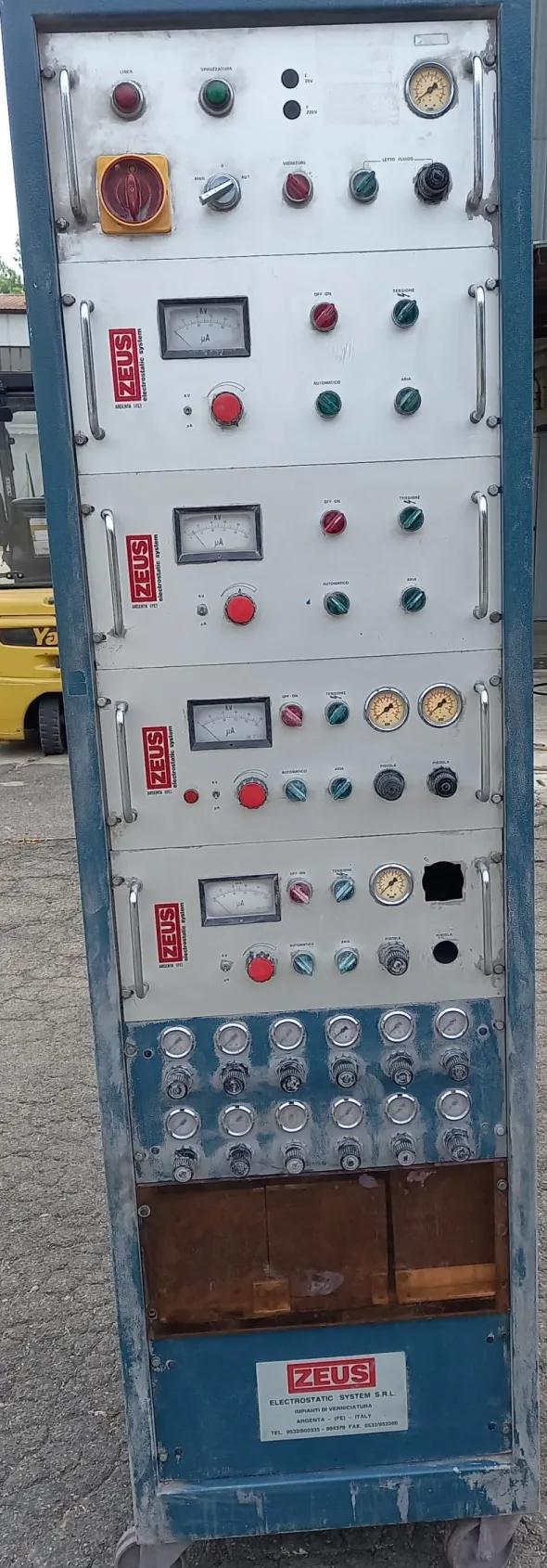 4 Generatori Elettrostatici Verniciatura ZEUS AFZ 80