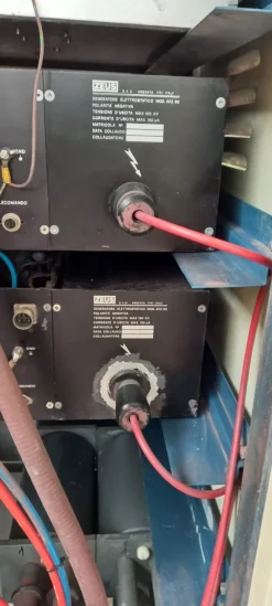 Generatori Elettrostatici ZEUS AFZ80 Verniciatura