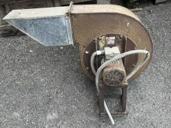 Girante e motore da 0,75 Hp per impianto aspirazione