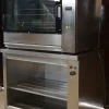 Girarrosto elettrico ventilato con base