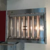 Girarrosto verticale a gas 6 assi