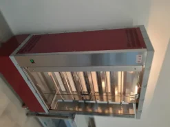 Girarrosto verticale a gas 6 assi