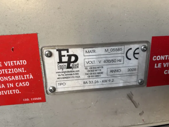 Granulatore Enginplast BA 33.26