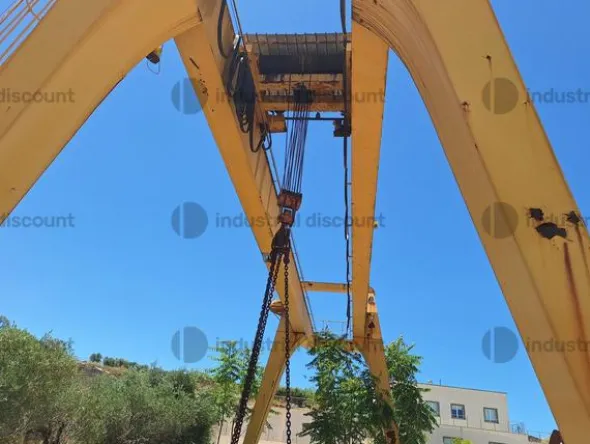 5#10158 Gru a cavalletto D'Azeo