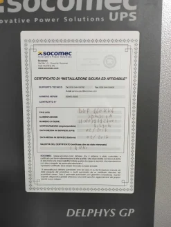 Gruppo di continuità 160kW