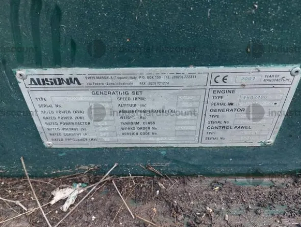 44#9027 Gruppo elettrogeno