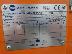 1#10230 Gruppo elettrogeno Ausonia PEO500SWD