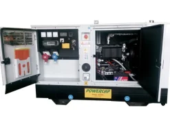 Gruppo elettrogeno POWERCAP 11 kVA 8 kw silenziato Diesel NUOVO
